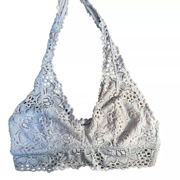 Aerie Cream Unpadded Bralette Size Medium - Picture 1 of 5
